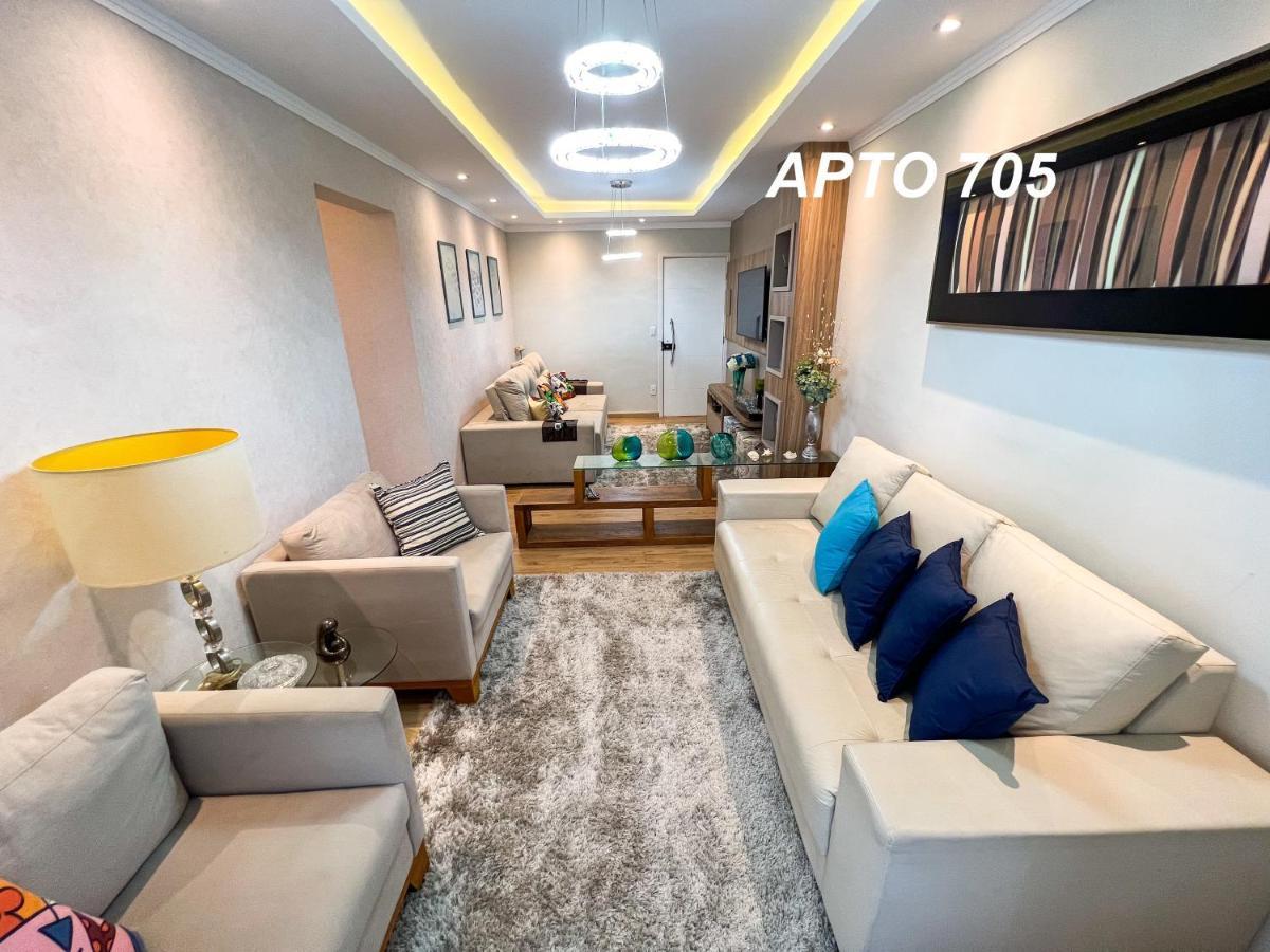 公寓 Lindo Novissimo E Pe Na Areia Bertioga